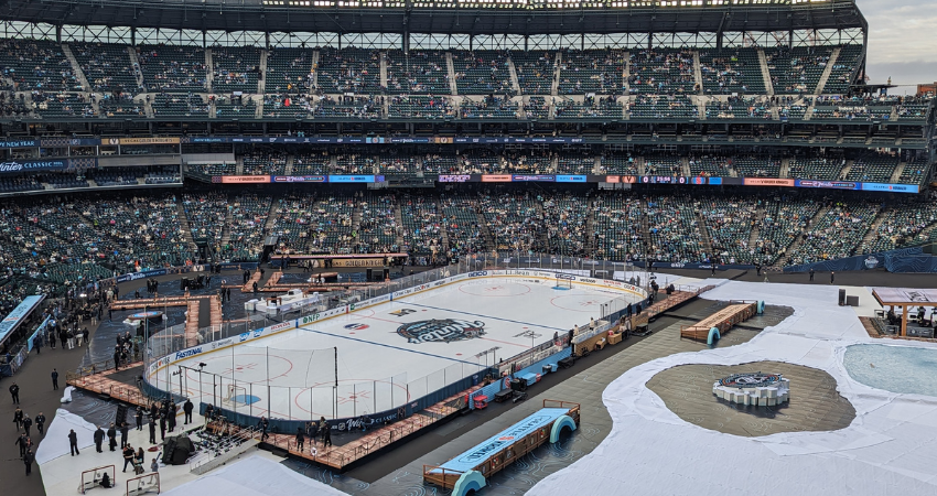 Winter Classic 2027 trip z Utahu do Kalifornie